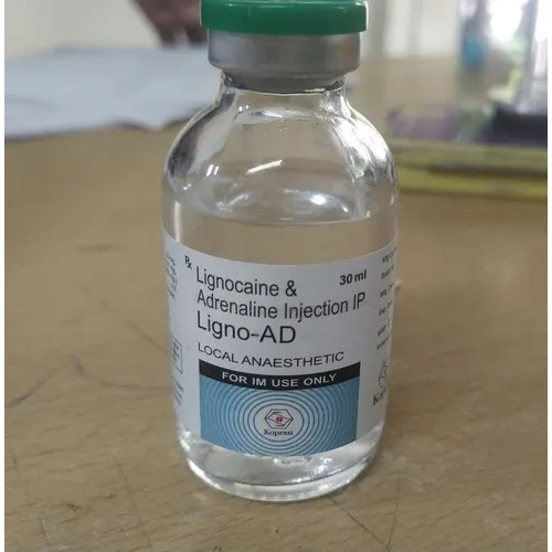 Lignocaine And Adrenaline Injection Ip By R M Pharmaceuticals