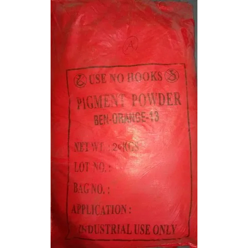 Pigment Orange 13 - 99% Pure Inorganic Powder | High-Quality Paint Industry Application, Vibrant Orange Color