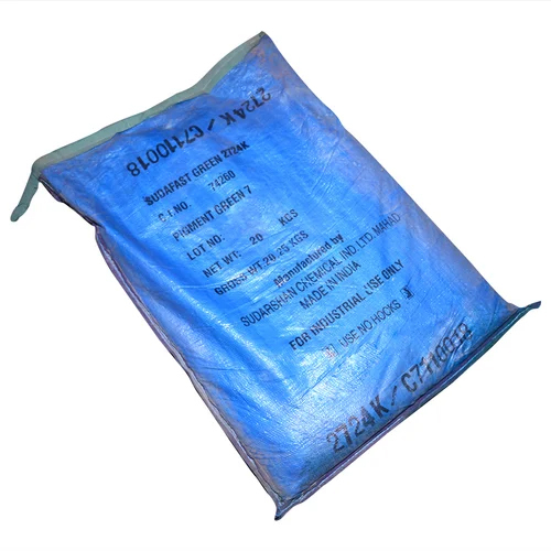 20 Kg Pigment Green 7 Application: Paint Industry