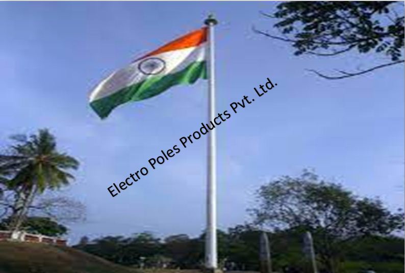 Flag Mast Pole - Color: White