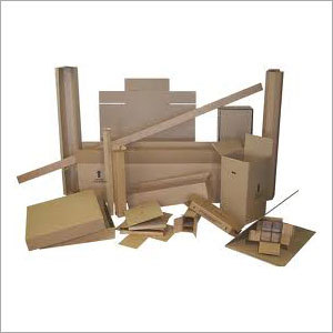 सादा नालीदार बक्से