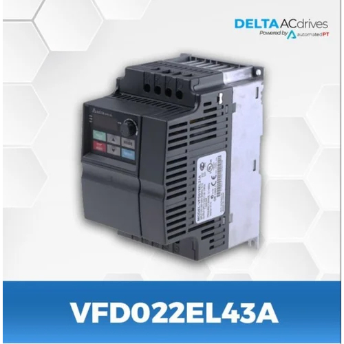 Delta Vfd022El43A Vfd-El Series Drive - Application: Industrial