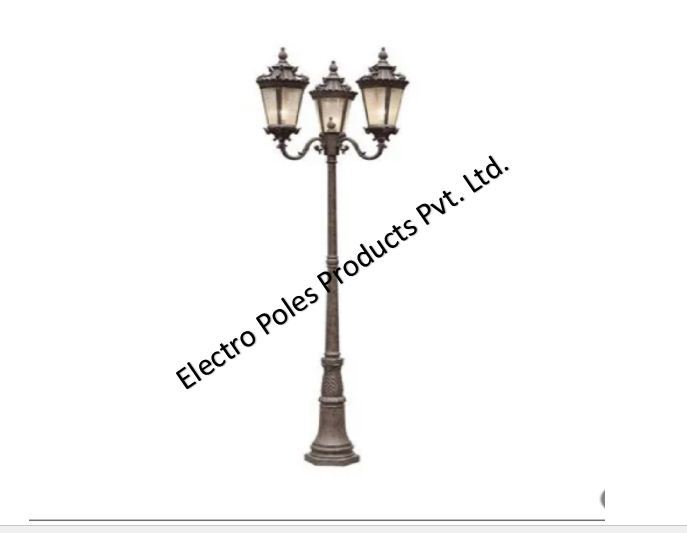 Black Decorative Pole
