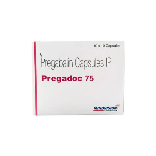 प्रीगैबलिन 75mg कैप्सूल Ip - ग्लीसन हेल्थकेयर