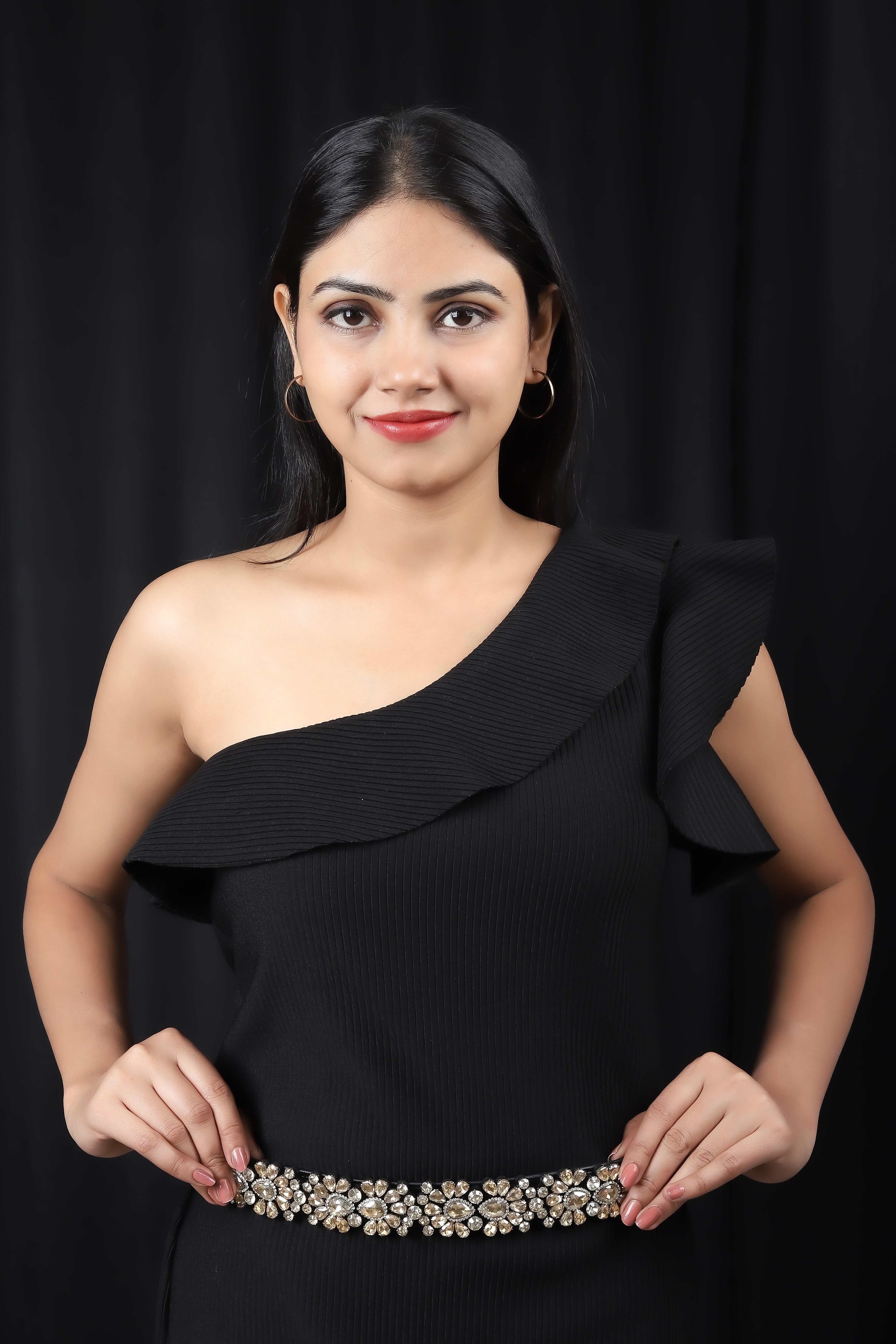 Gemstone Studded Belt