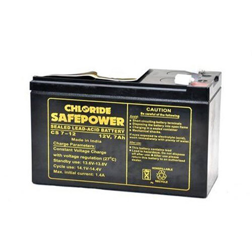 Black Cs 7 12v Exide Chloride Smf Battery