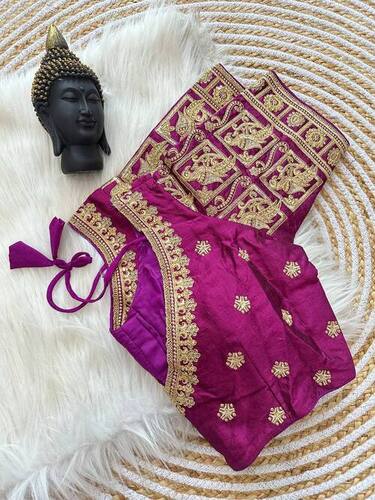 शुद्ध रो सिल्क ब्लाउज़