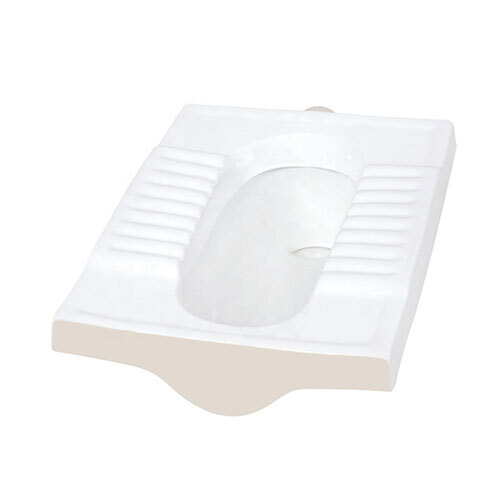 Step Squatting Pan - Color: White