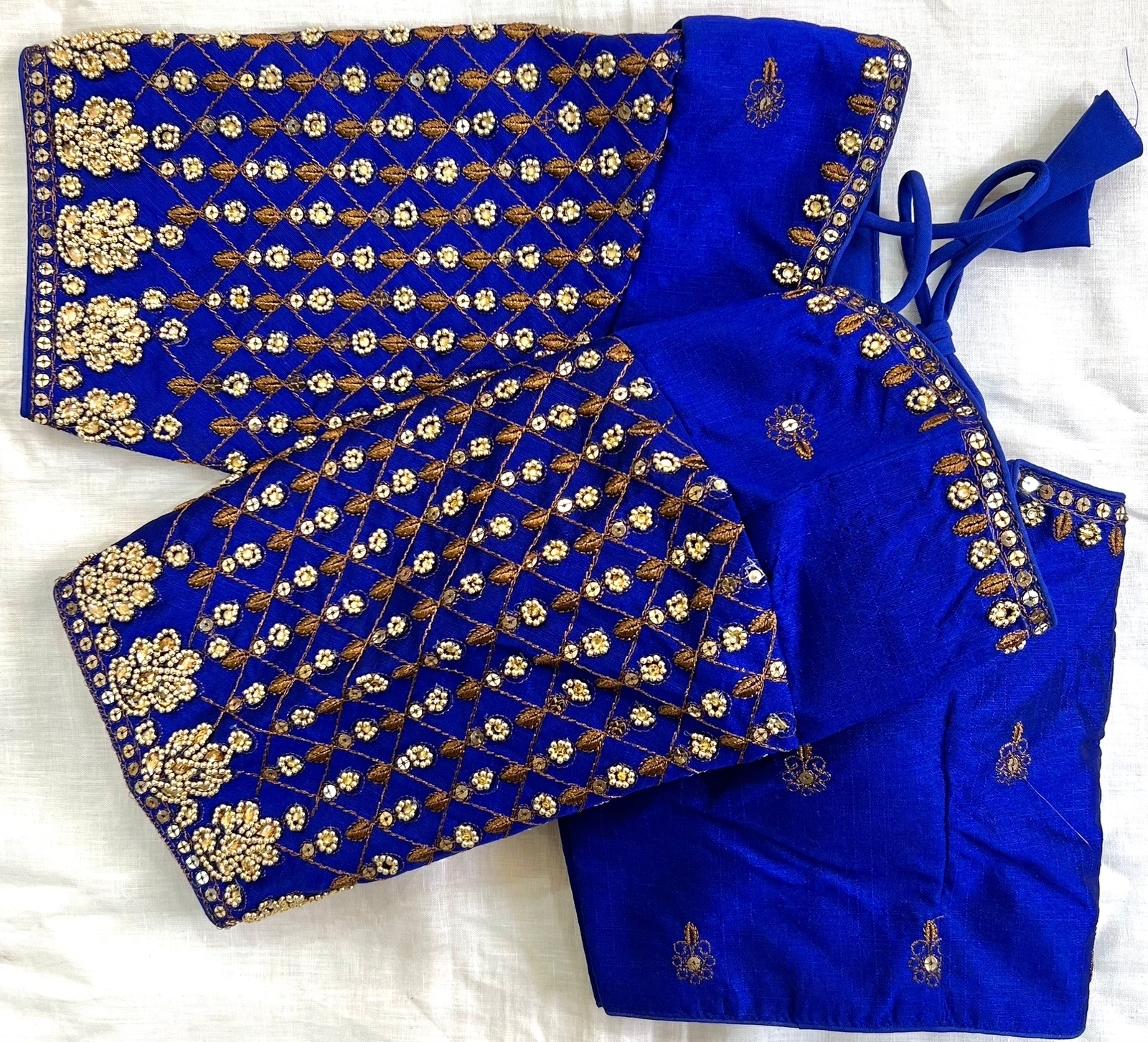 Hand Work Silk Blouse - Age Group: Adult