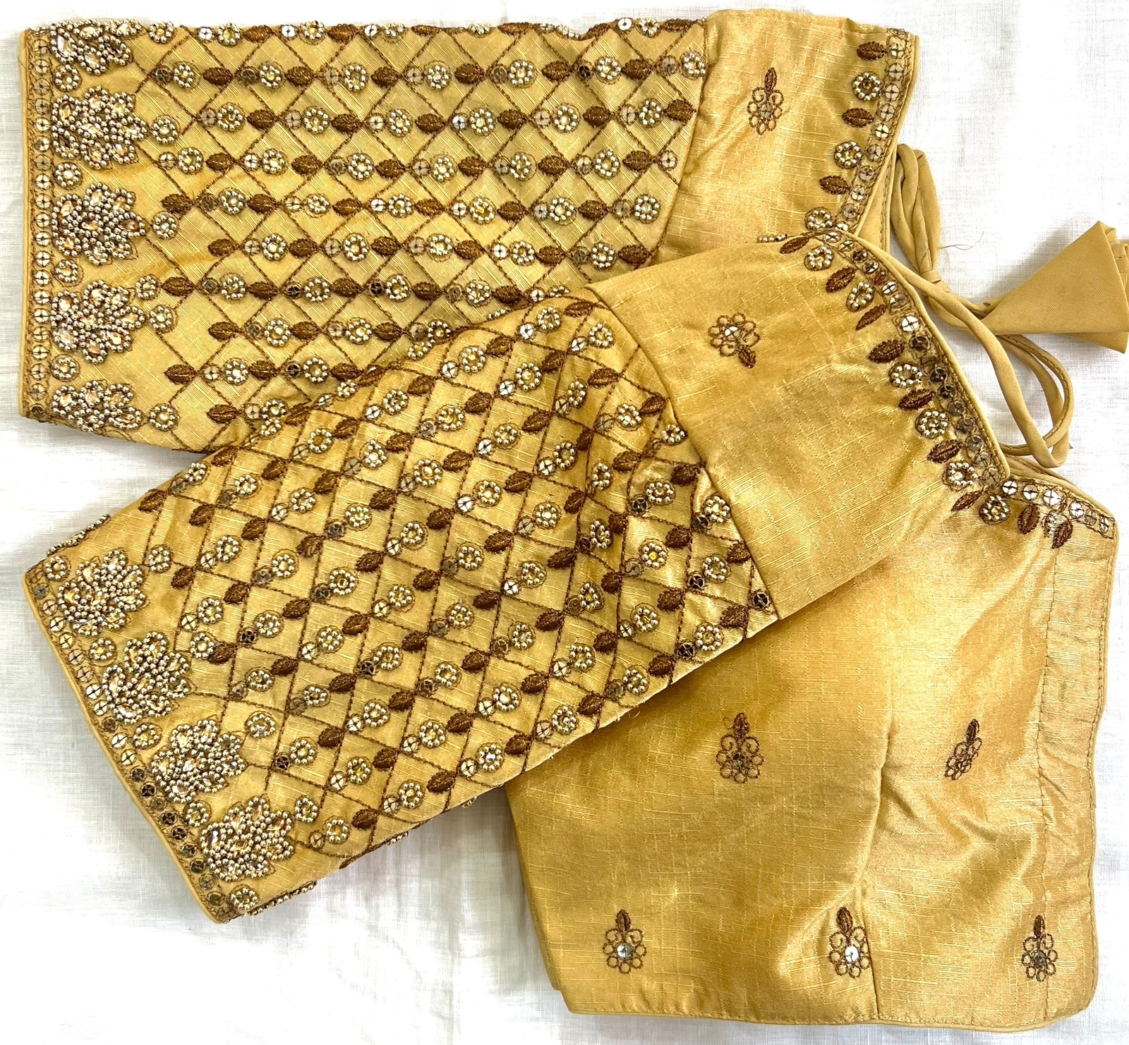 Hand Work Silk Blouse - Age Group: Adult