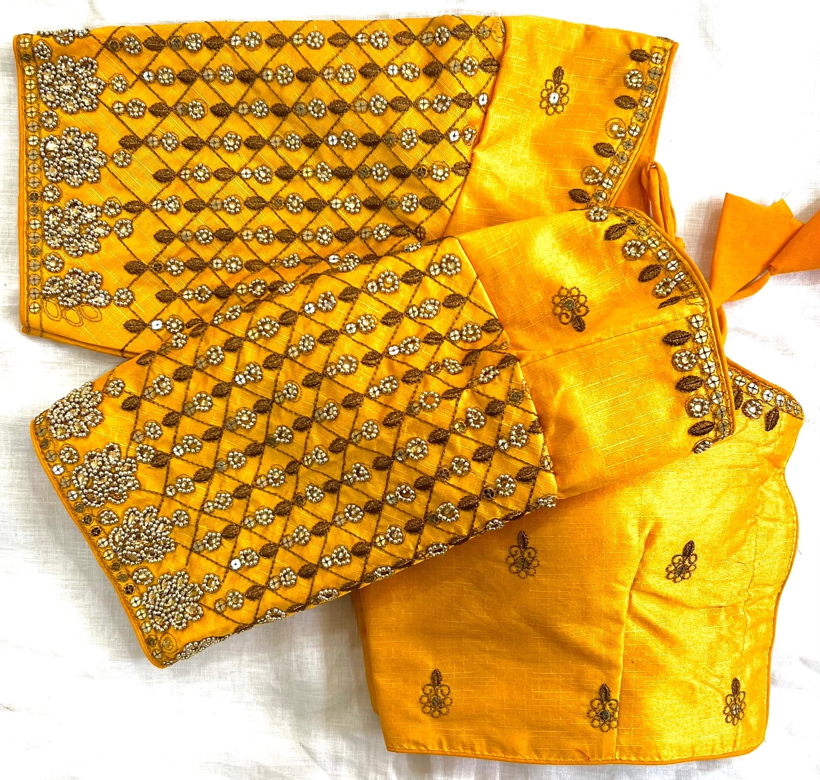 Hand Wark Silk Blouse - Age Group: Adult