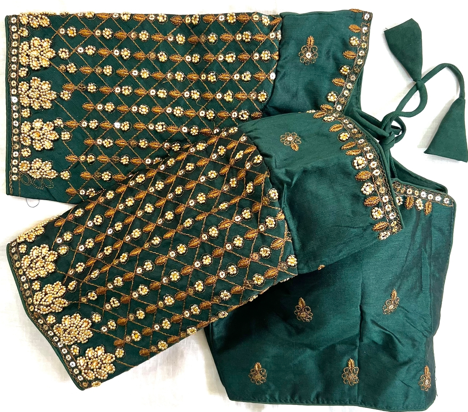 Hand Wark Silk Blouse - Age Group: Adult