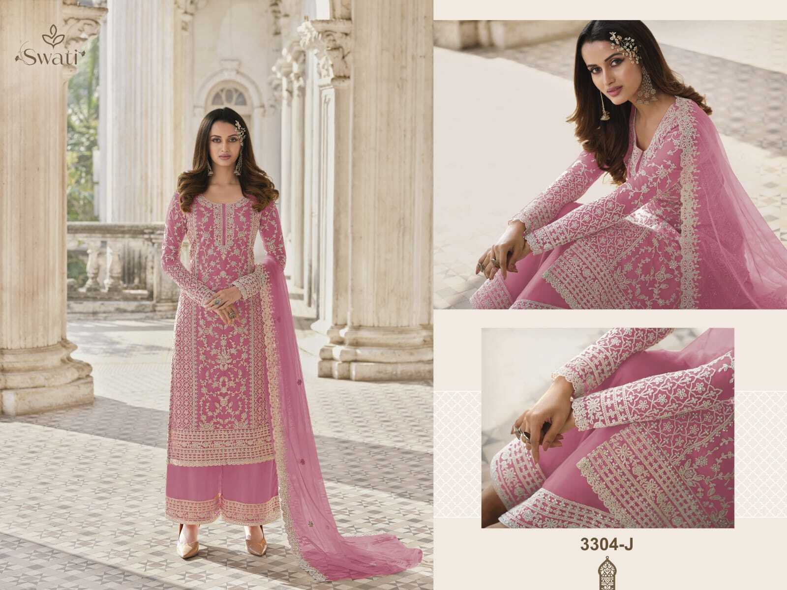Net Embroidery Suit - Heavy Butterfly Net, Free Size, Beige Color | Elegant Design, Long Sleeve, Hand Embroidery, All Seasons, Zipper Closure