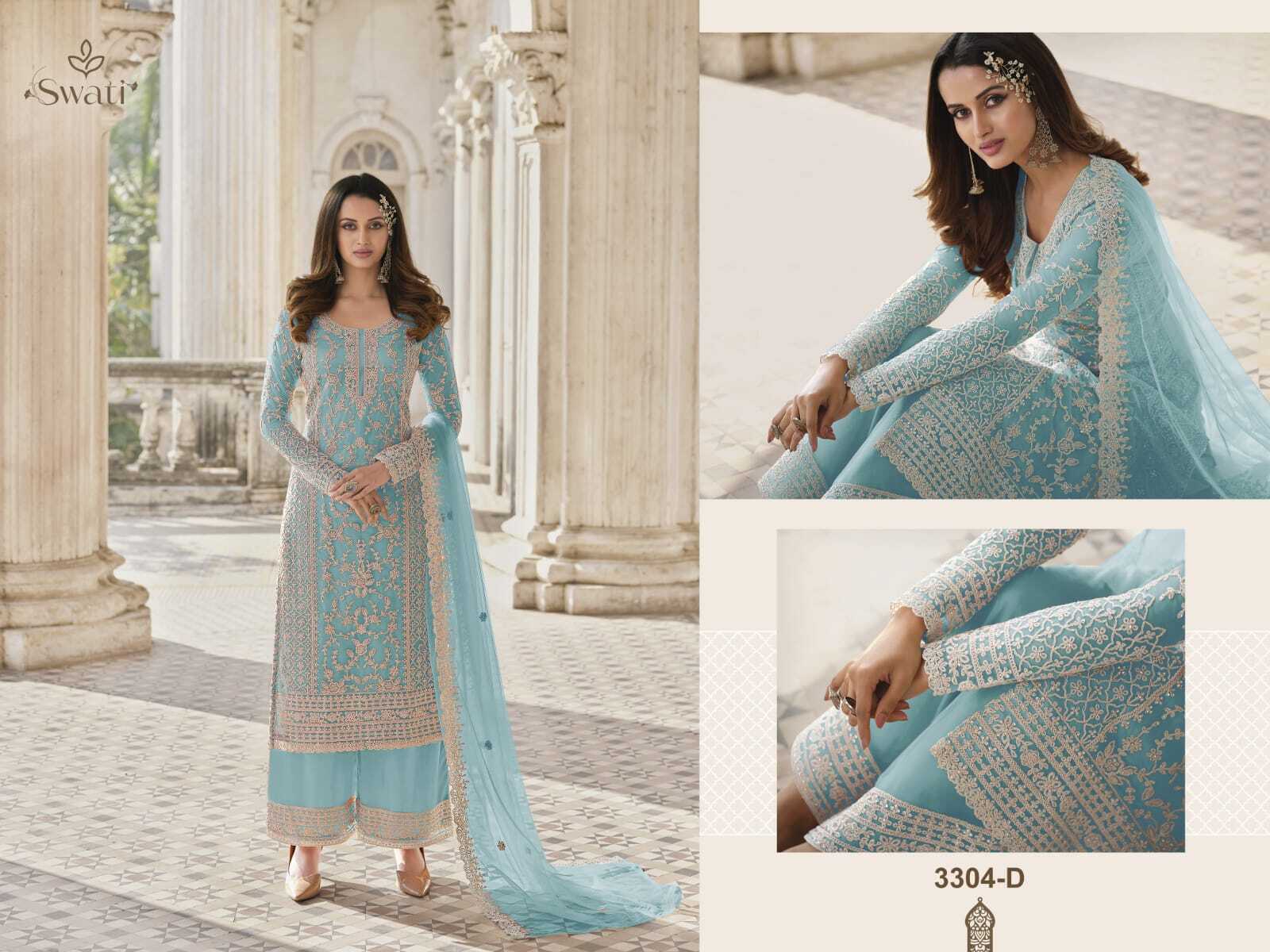 Net Embroidery Suit - Heavy Butterfly Net, Free Size, Beige Color | Elegant Design, Long Sleeve, Hand Embroidery, All Seasons, Zipper Closure