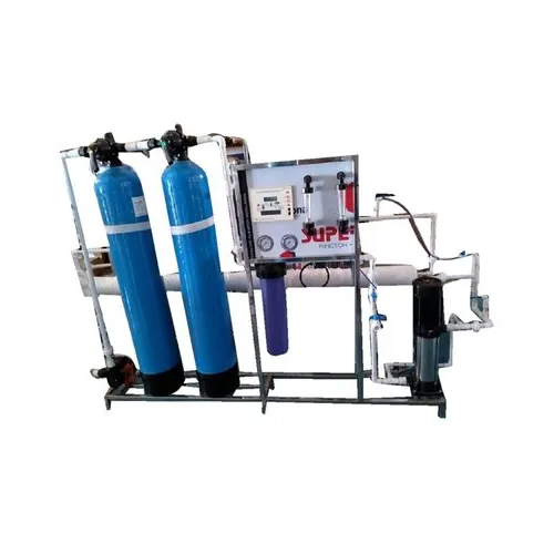 Semi Automatic 500 Lph Industrial Frp Ro Plant