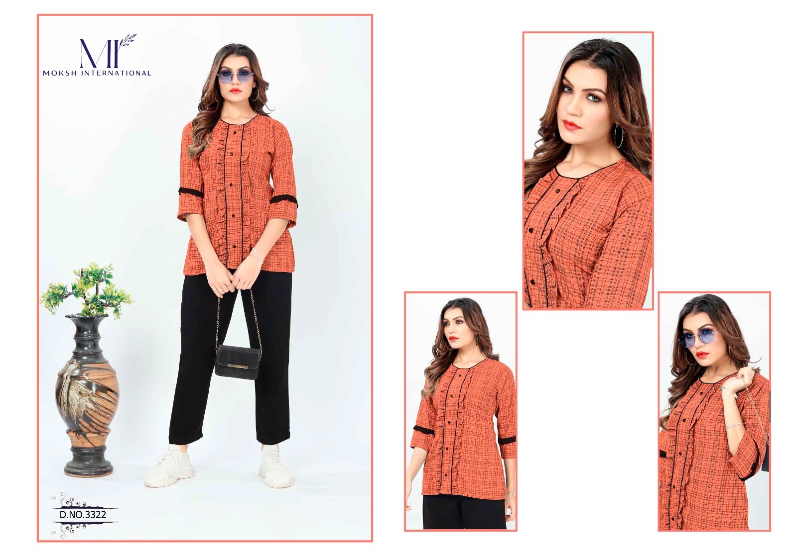 Lining Cotton Short Top