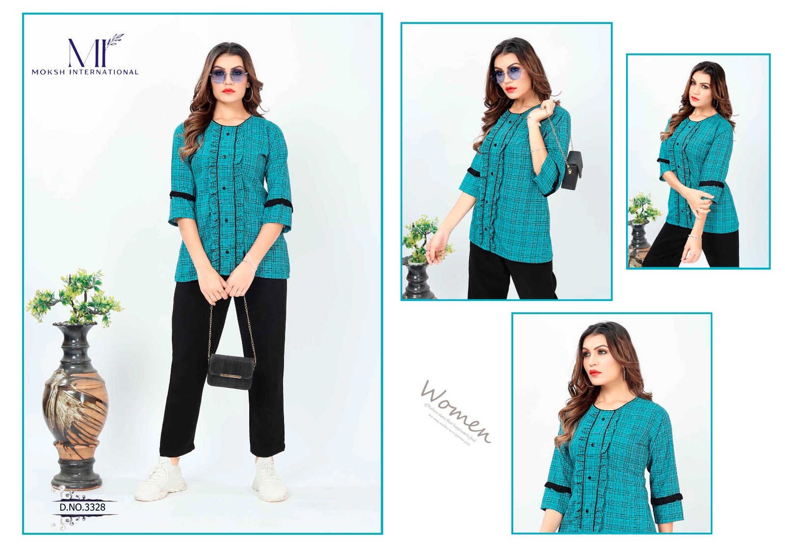 Lining Cotton Short Top