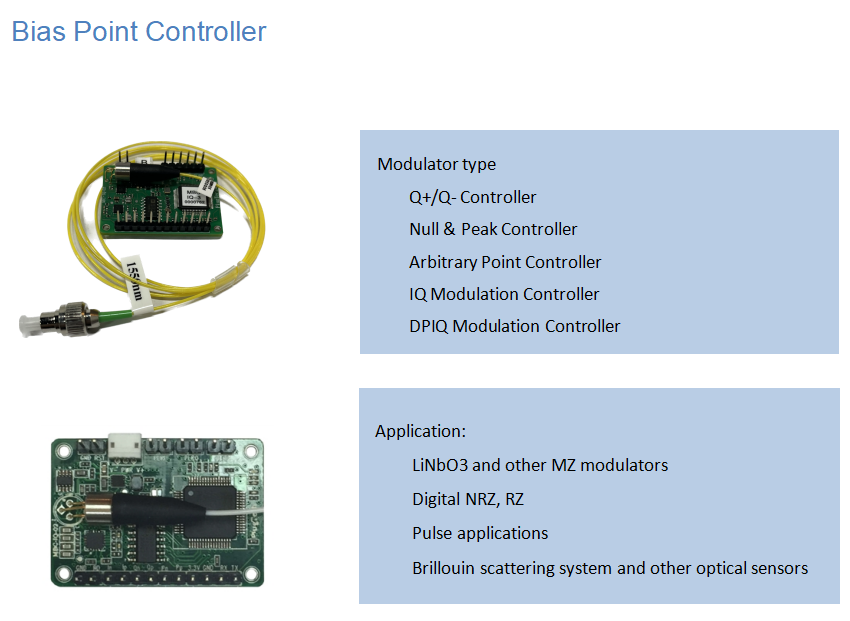 Ultra Compact Dp Iq Modulator Bias Controller Application: Industrial