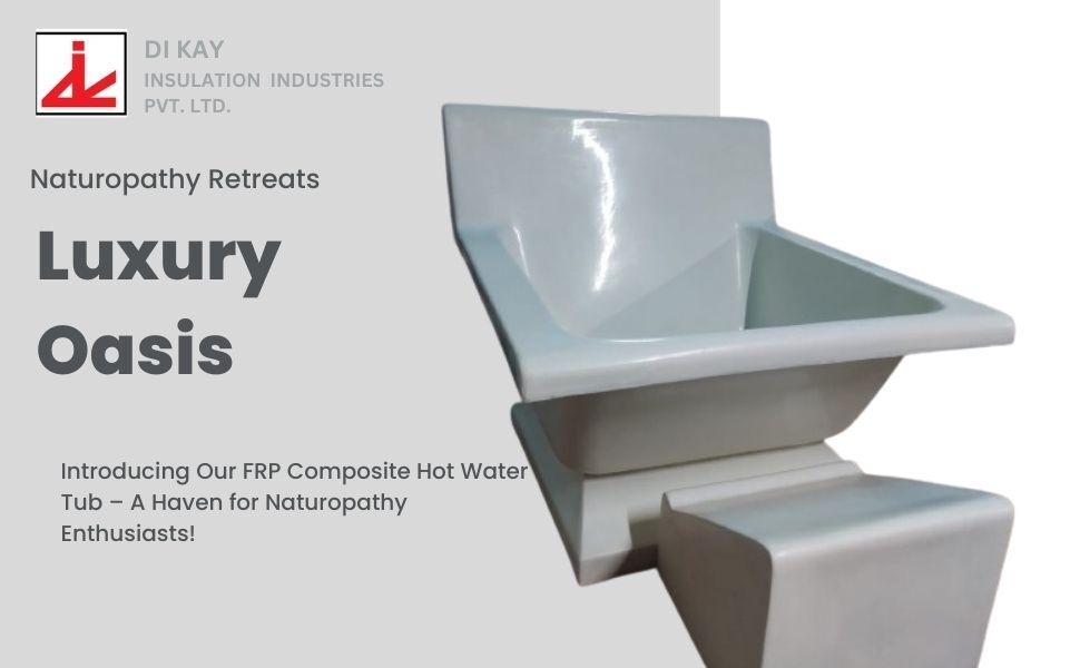 Naturopathic Frp Composite Hot Water Tub