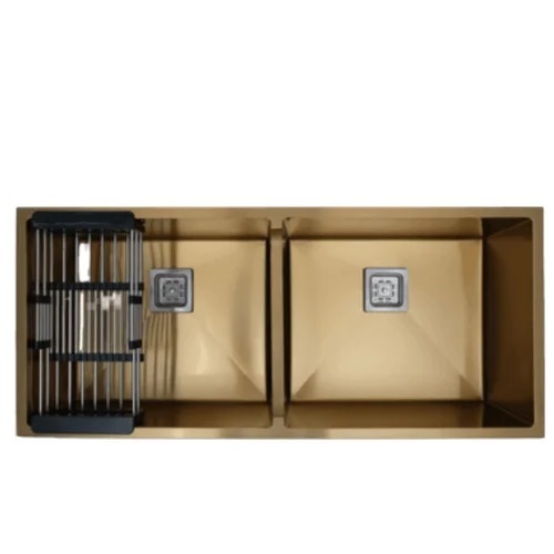 Kitchen Sink 45X20 Handmade Gold - Feature: Strong Quality