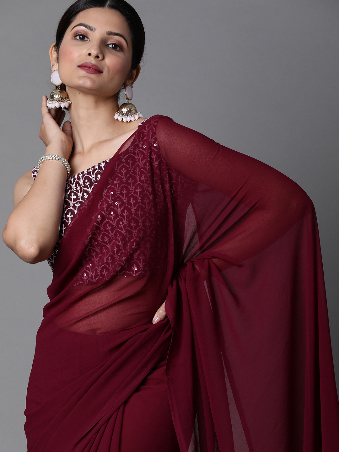 Fancy Georgette Saree