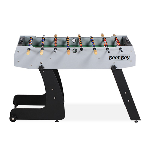 White And Black Folding Foosball Table Designed For: Children