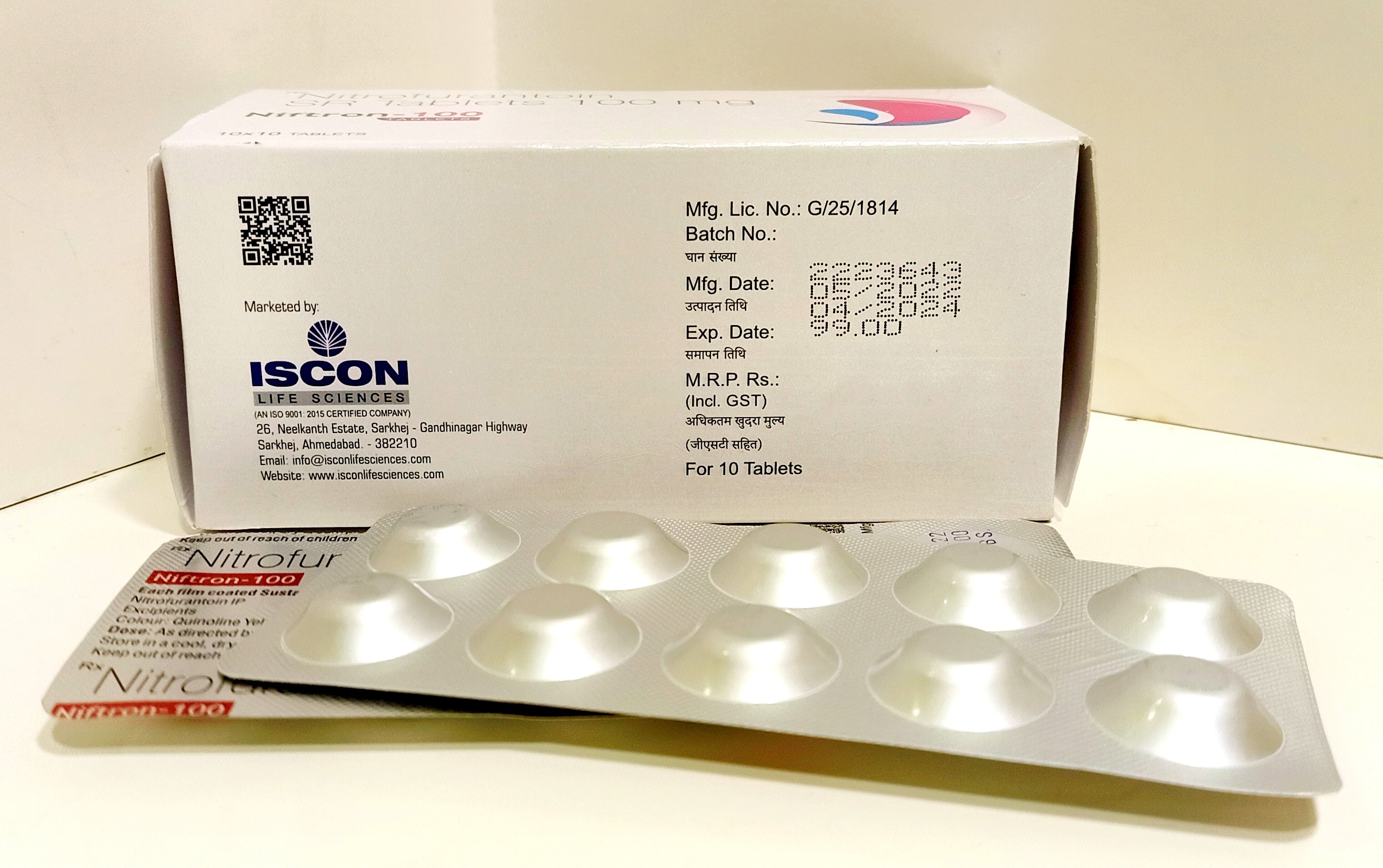 Niftron-100 Tablet Keep At Cool And Dry Place