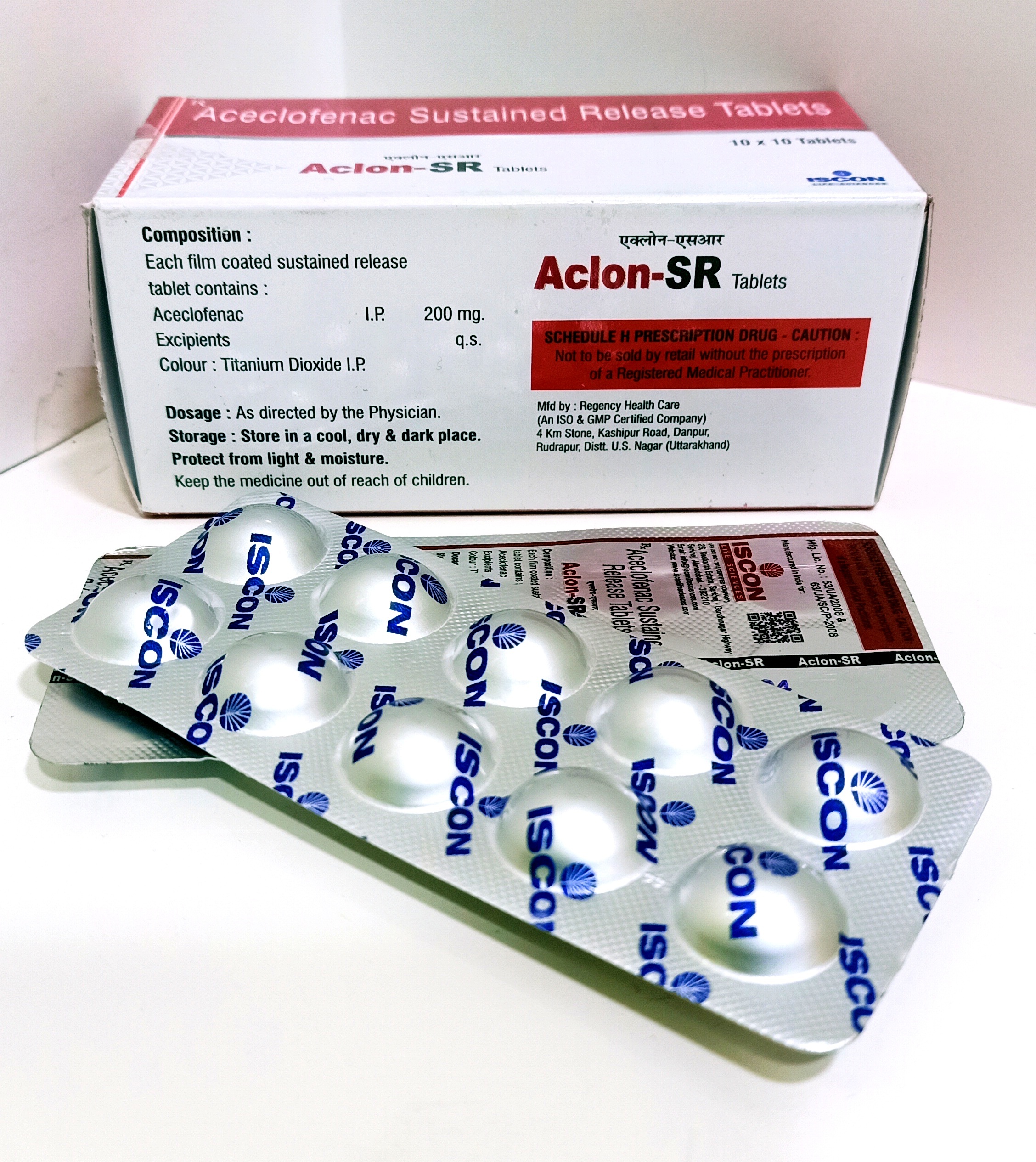 Aclon-sr Tablet Keep At Cool And Dry Place