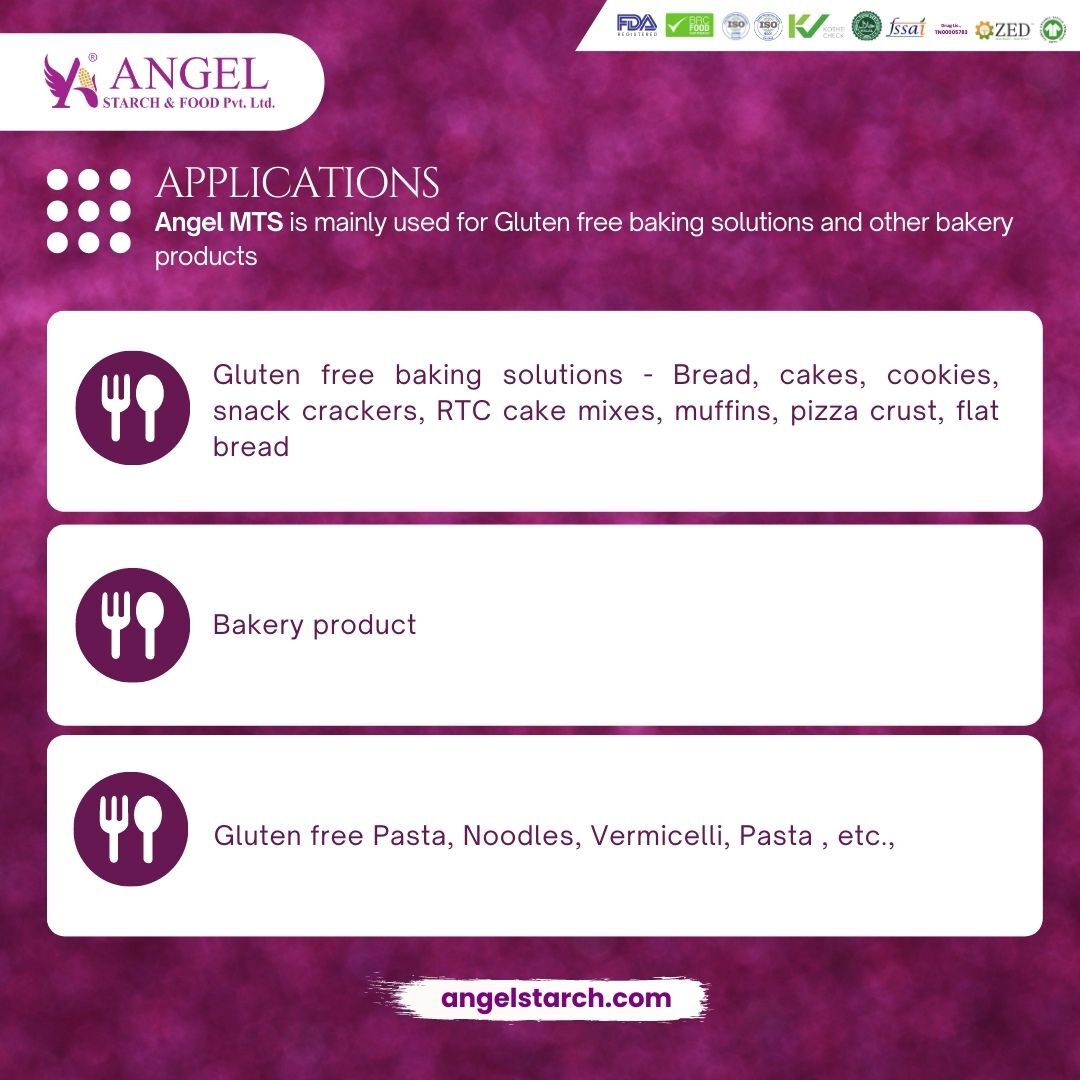 Modified Clean Label Tapioca Starch For Baking Products - 25 Kilograms Powder, Gluten-free, Plant-based & Non-gmo With Improved Viscosity