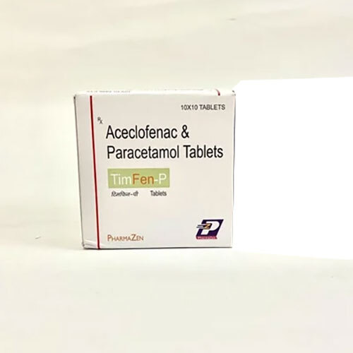 Aceclofenac And Paracetamol Tablets General Medicines