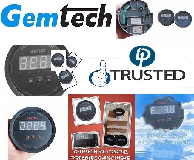 Gemtech Series 3000 Digital Pressure Gauge Range 0 To 10.00 Kpa By Chainpur Block Gumla - Accuracy: A 1%fs
