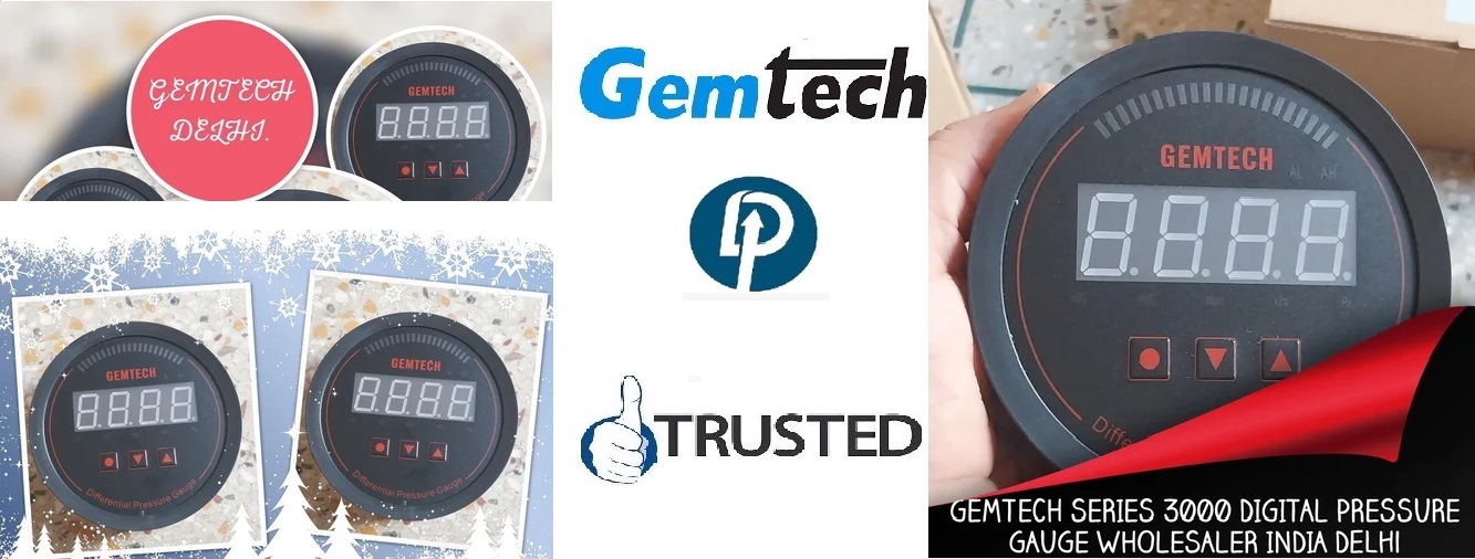 Gemtech Series 3000 Digital Pressure Gauge Range 0 To 0.125 Kpa In Chainpur Block Gumla