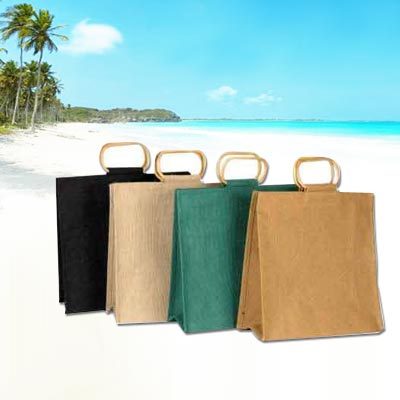 जूट फैंसी बैग