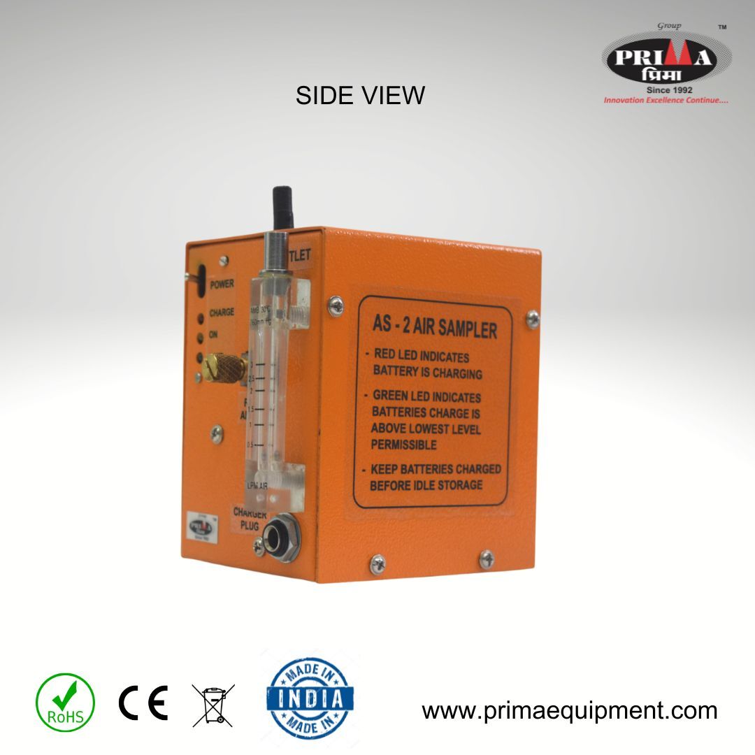 Handy Air Sampler - Dimension (L*w*h): 110 X 70 X 125 Millimeter (Mm)