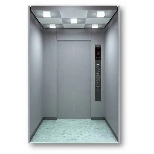 Industrial Electric Elevator - Stainless Steel, 12 Meters Maximum Rise | Geared Traction Technology, Automatic & Manual Operations, Safety Sensor