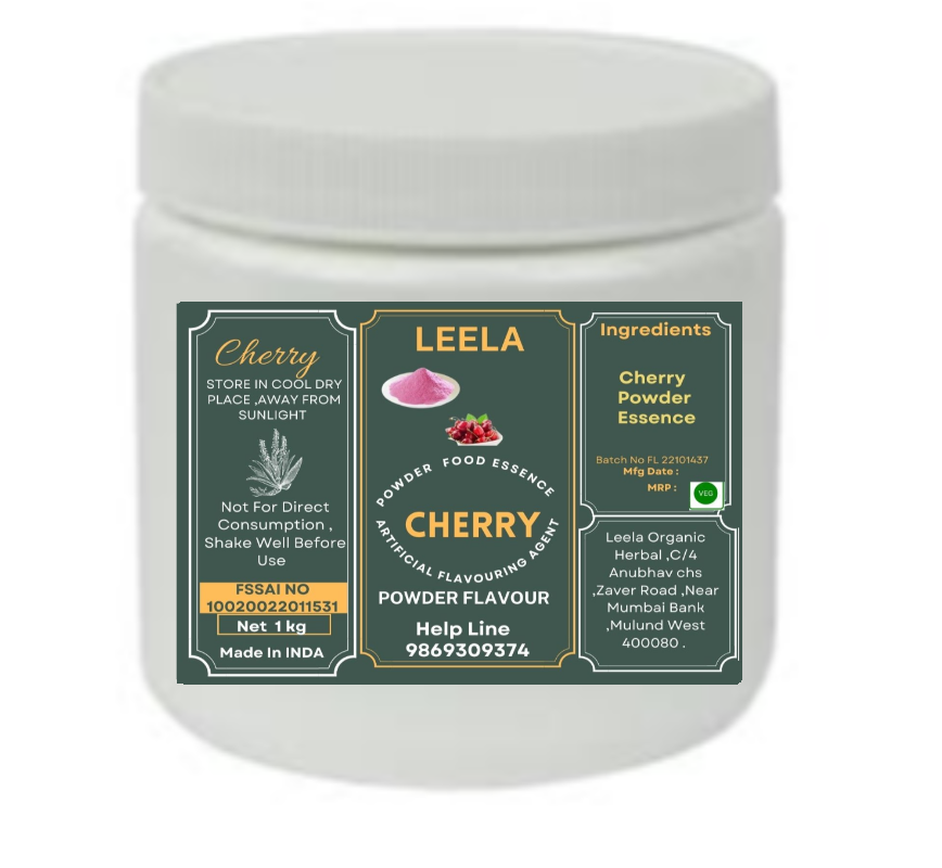 Cherry Powder Food Essence - Natural Cherry Flavoring , Pure, Versatile For Baking And Cooking