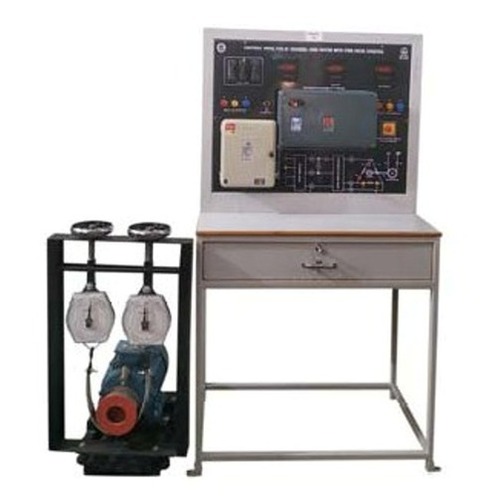 Three Phase Squirrel Cage Induction Motor With Control Panel