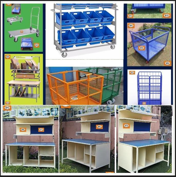 B2c Sorting Trolley / Order Picker Trolley Application: Industrial