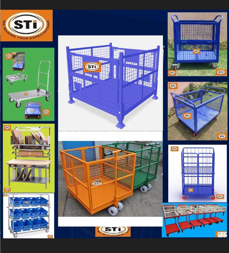 Durable Roll Cage Trolley