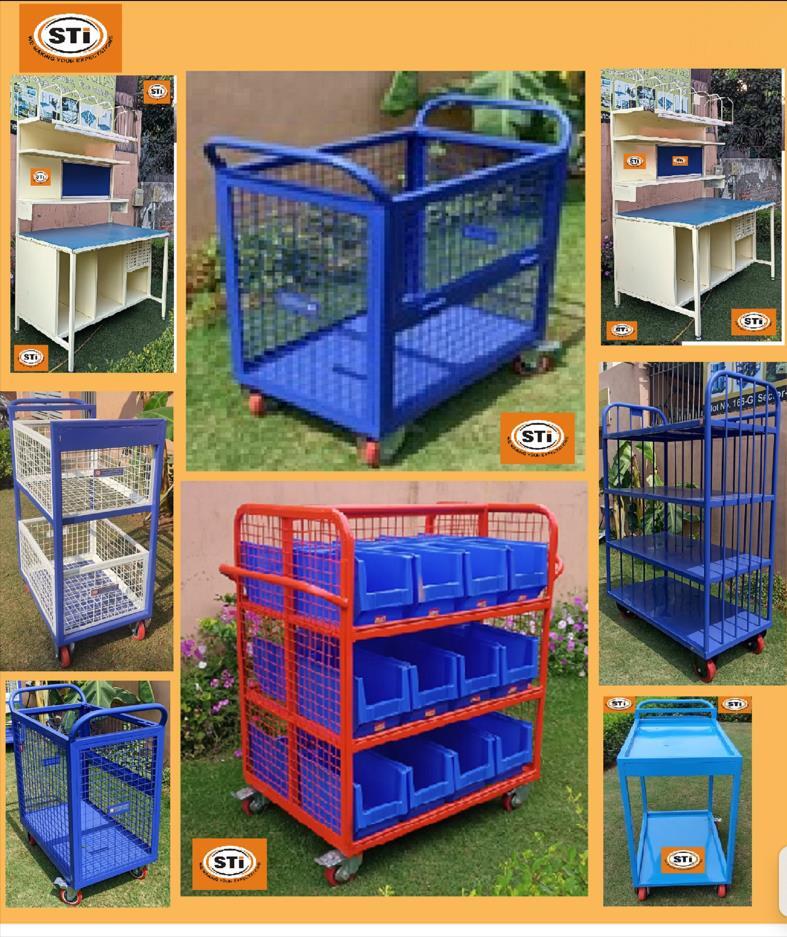 All Colors Material Handling Trolley