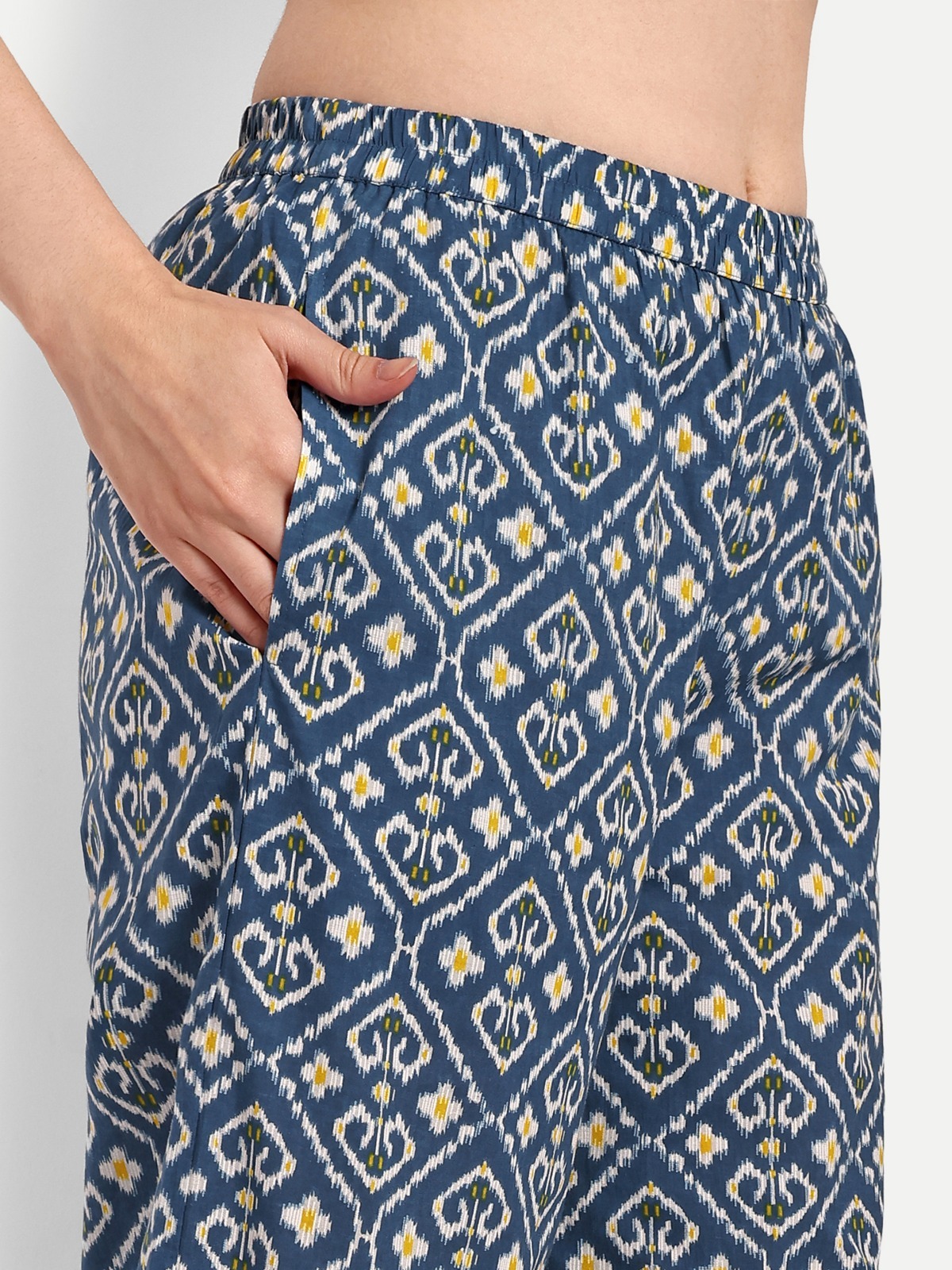 Blue Shirt Style Co-ord Sets - Ethnic Region: Indian