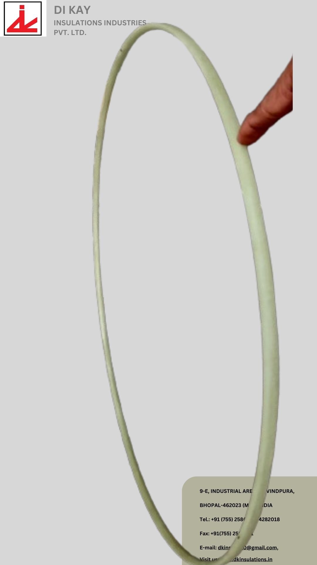 Frp Rings - Frp Composite (Epoxy), 500g To 200kg | Superior Mechanical Strength, Impressive Dielectric Properties, Natural Color