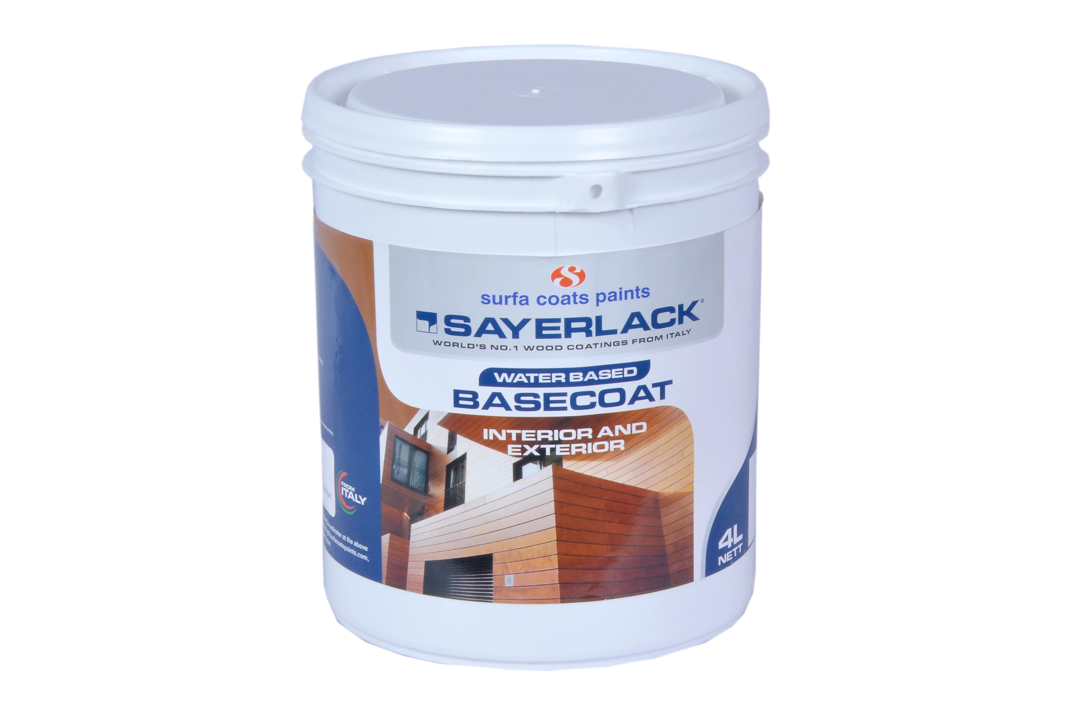 Sayerlack  Water Based Wood Coating - Application: Do It Yourself