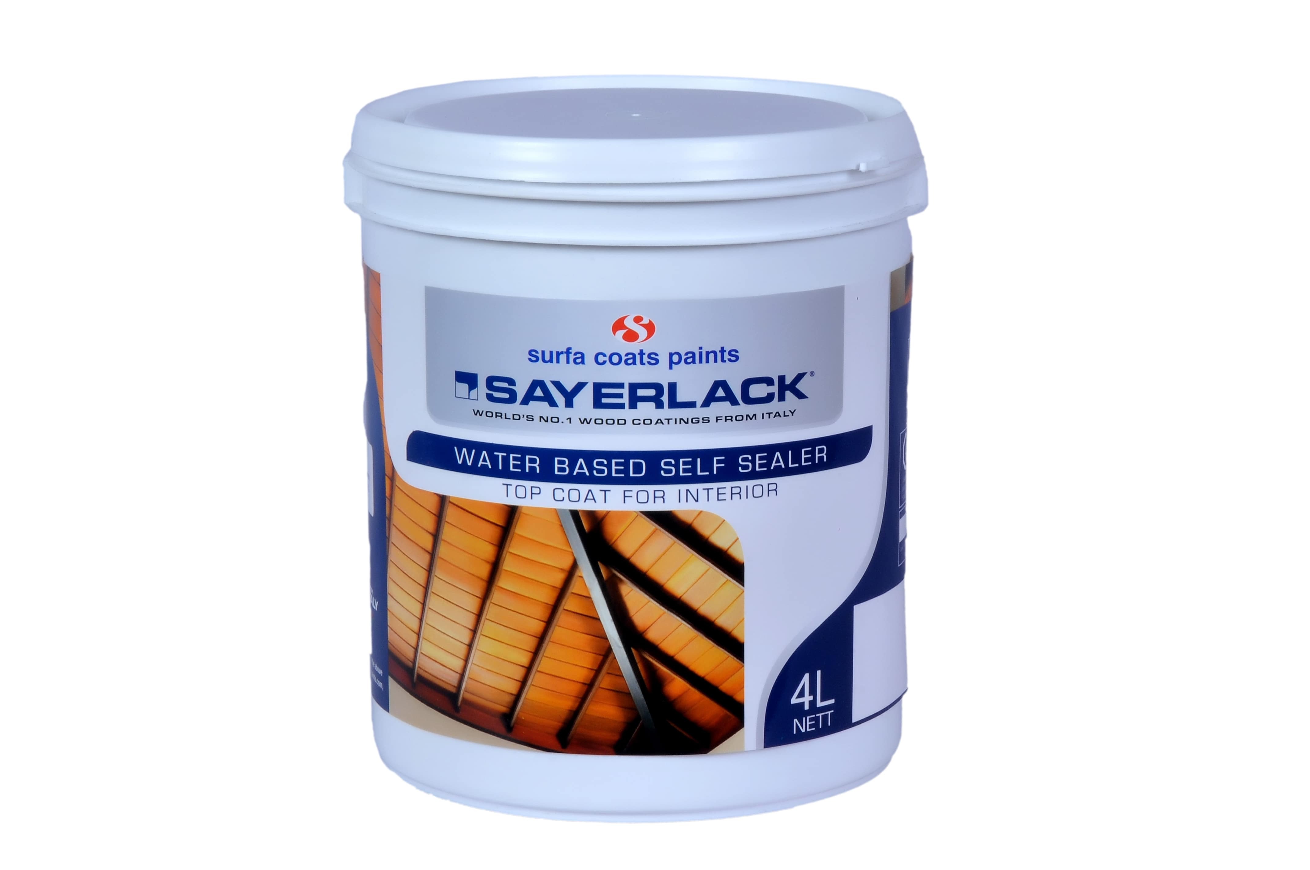 Sayerlack  Water Based Wood Coating - Application: Do It Yourself