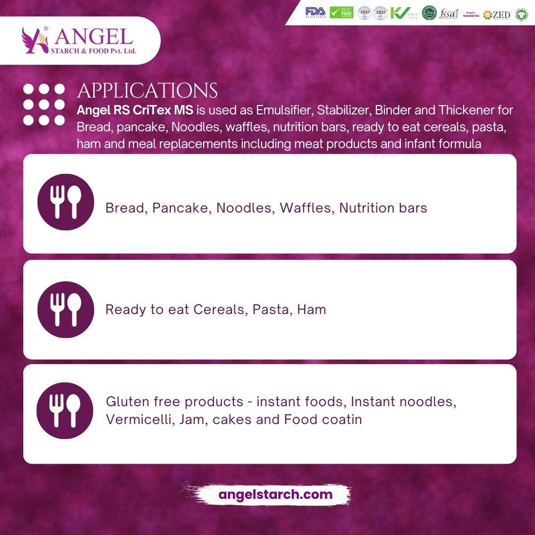 Modified Resistant Starch E1412 Distarch Phosphate - Maize Based Powder, 25 Kg Pack, Vegan, Gluten-free, Plant-based, Non-gmo, 12-month Shelf Life