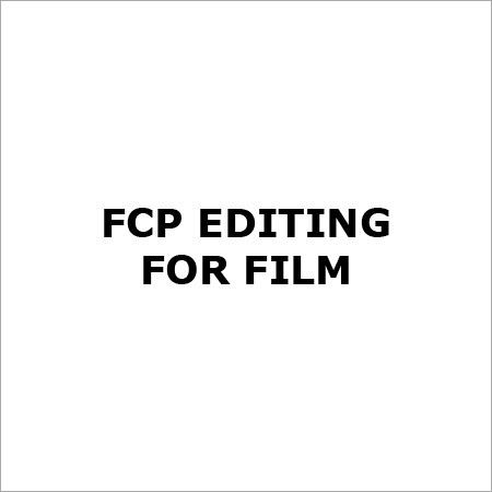फिल्म के लिए Fcp संपादन