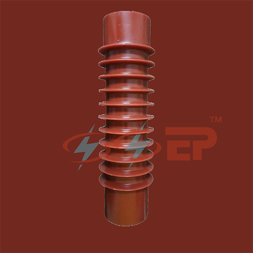 Epoxy Insulator - Rated Voltage 33kv Creepage Distance 410mm Minimum | Red Or Chocolate Brown Color Durable Epoxy Material