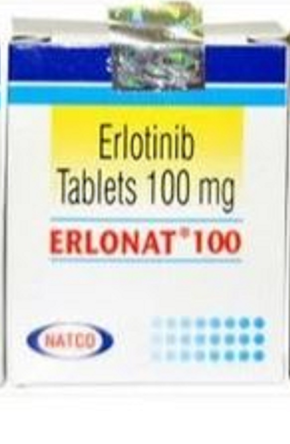 Erlonat 150 Mg Erlotinib Tablets - Erlotinib Hydrochloride, 150 Mg Strength, Pack Of 30 Tablets | Prescription Drug For Medical Use