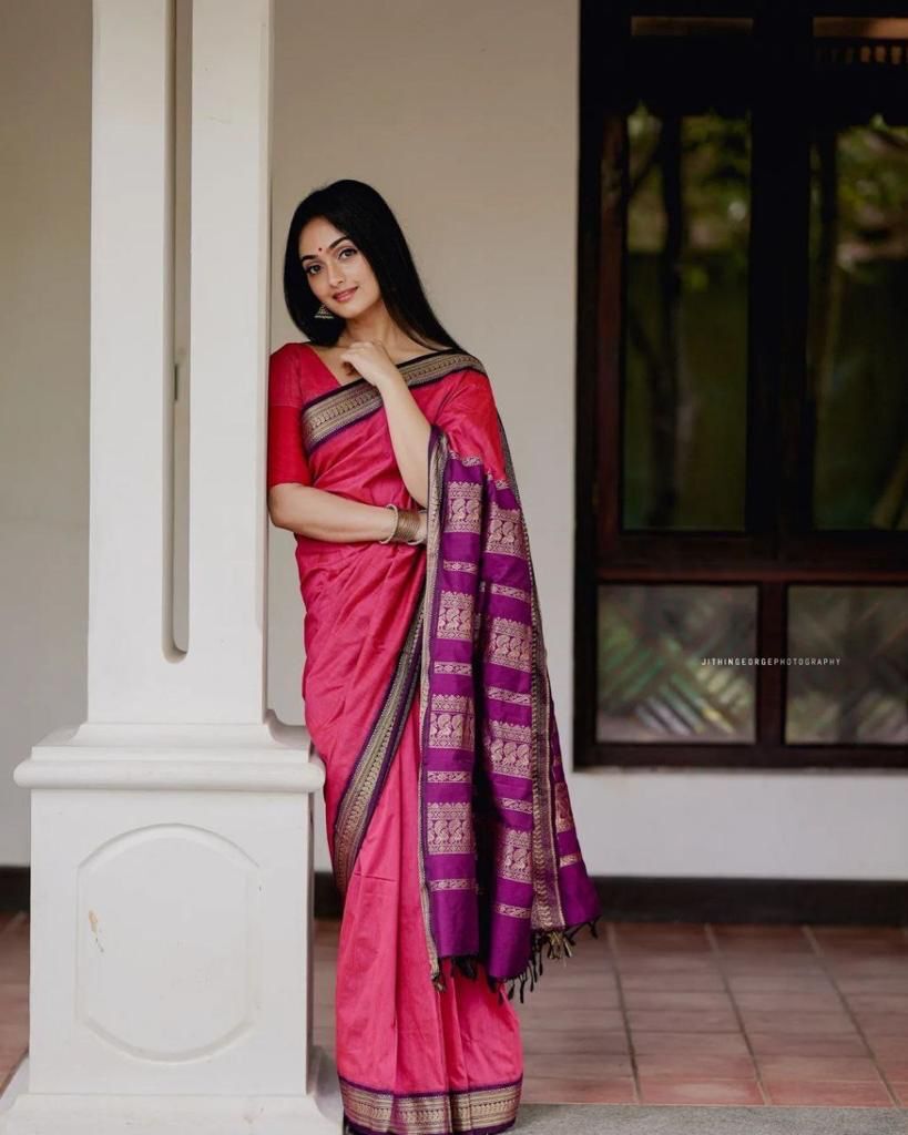 Lichi Silk Saree