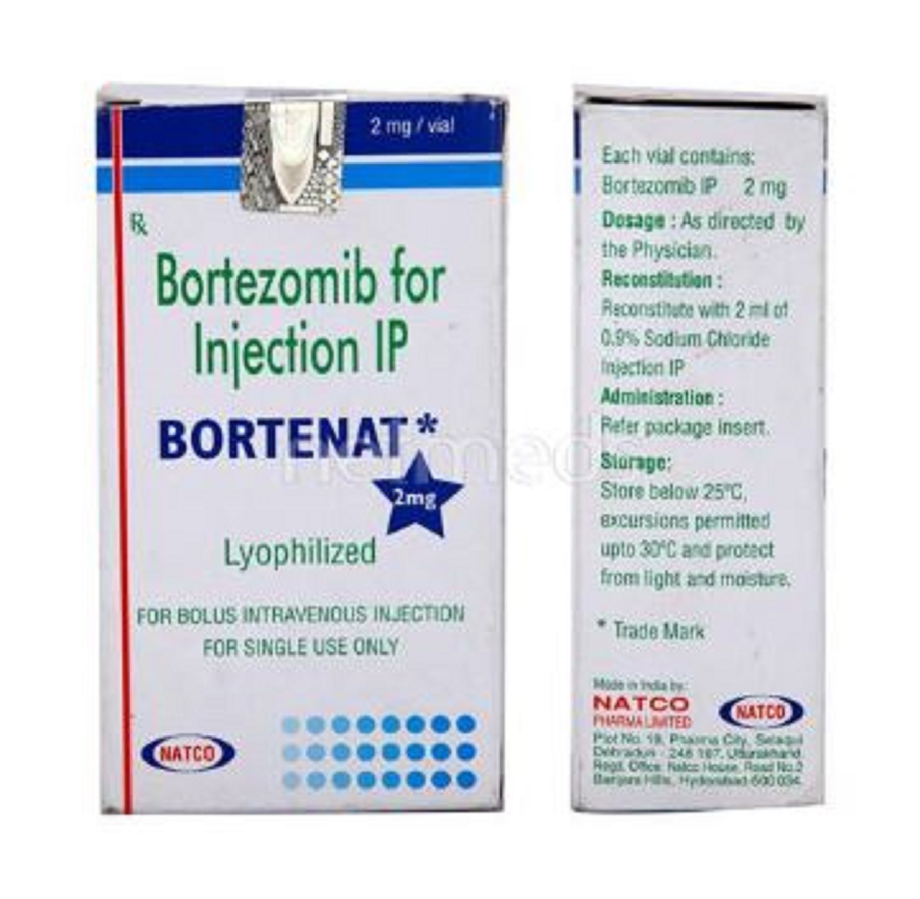 Bortenat Botezomib Injection - 10mg/ml, Chemotherapy Treatment For Multiple Myeloma And Lymphoma